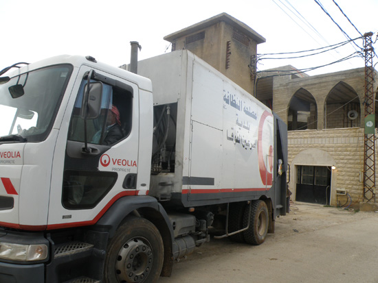 شراء كميون للنفايات لبلدية سرعين الفوقا